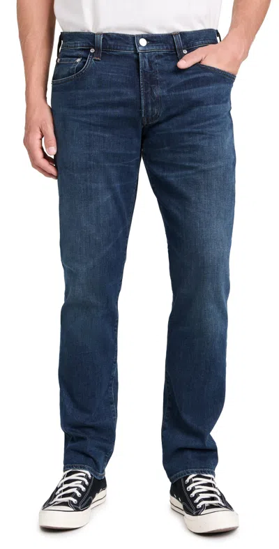 Citizen Of Humanity Denim Straight-leg Trousers In Blue