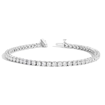 Aurate New York Classic Lab Grown Diamond Tennis Bracelet - 6ct In White