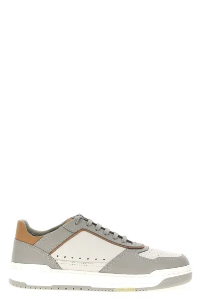 Shop Brunello Cucinelli Men 'slam' Sneakers In Gray