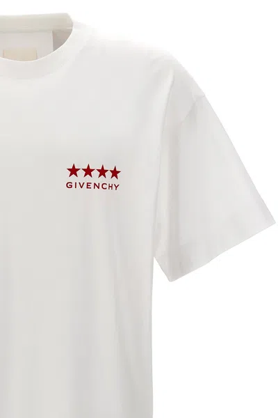 Shop Givenchy Men Logo Print T-shirt In White