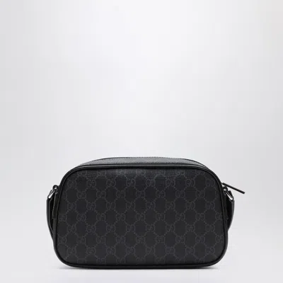 Gucci Black Gg Supreme Crossbody Bag In Black
