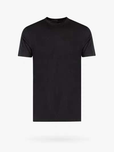 Shop Tom Ford Men  Black T-shirts