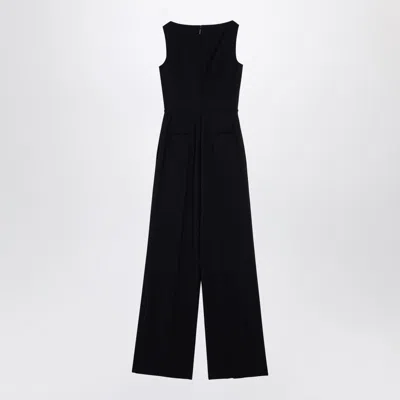 Shop Valentino Navy Blue Wool Suit Women