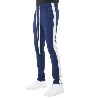Eptm Men's Track Pant In Navy/ivory In Multi