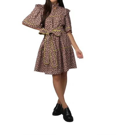 Crosby By Mollie Burch Maisie Dress In Wildcat In Multi