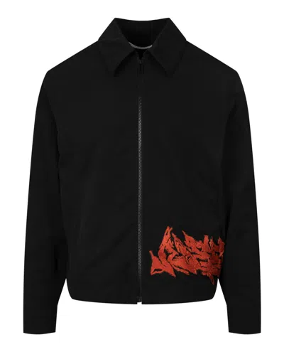 Shop Off-white Neen Harrington Jacket In Black