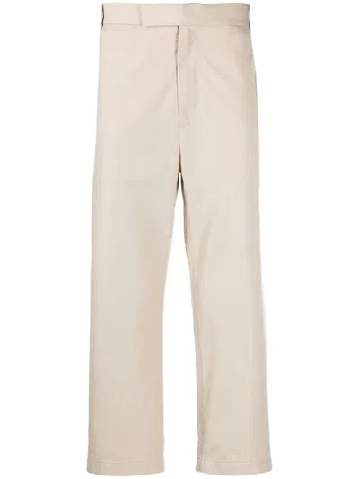Thom Browne Typewriter Cloth Chino Pants In Khaki