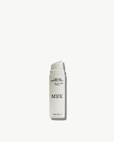 Minu Brightening Sunscreen Minerals Broad Spectrum Spf 30 Gel-cream