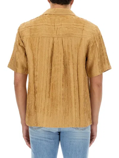 Shop Séfr Shirt "dalian" In Beige