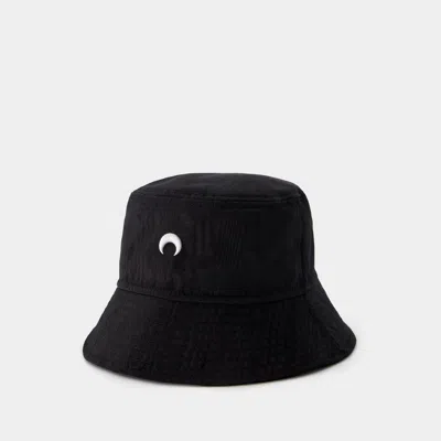 Shop Marine Serre Caps & Hats In Black