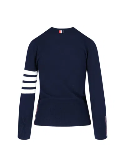 Shop Thom Browne Sweaters In Blue