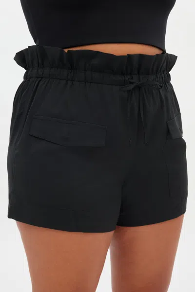 Girlfriend Collective Black Cora Pocket Short