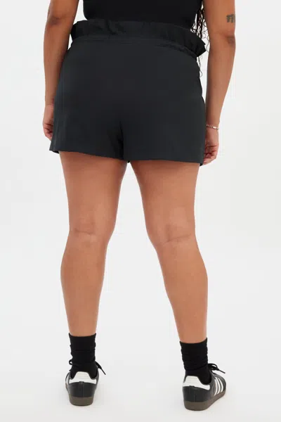 Girlfriend Collective Black Cora Pocket Short