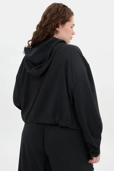 Girlfriend Collective Black Heidi Cropped Jacket
