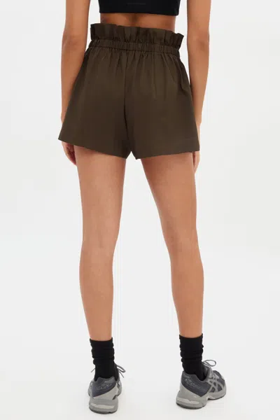 Girlfriend Collective Chestnut Cora Pocket Short