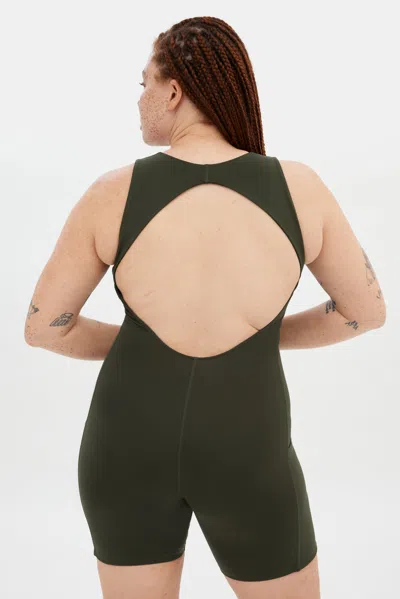 Girlfriend Collective Terrace Tina Open Back Unitard