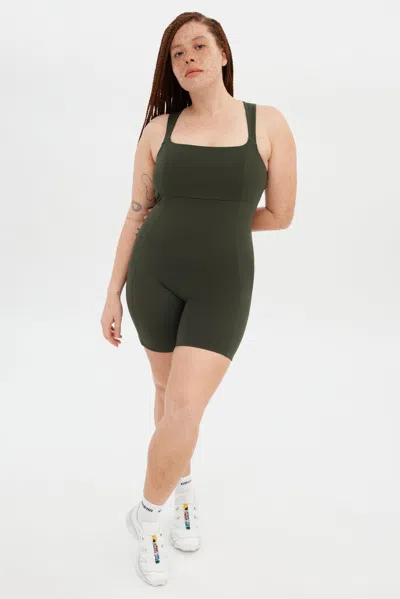 Girlfriend Collective Terrace Tina Open Back Unitard