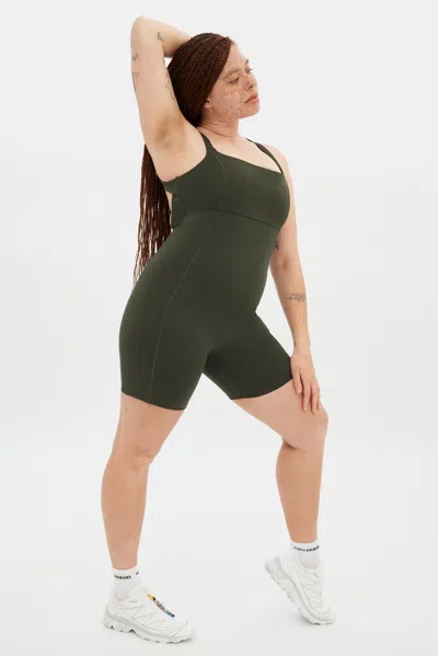 Girlfriend Collective Terrace Tina Open Back Unitard