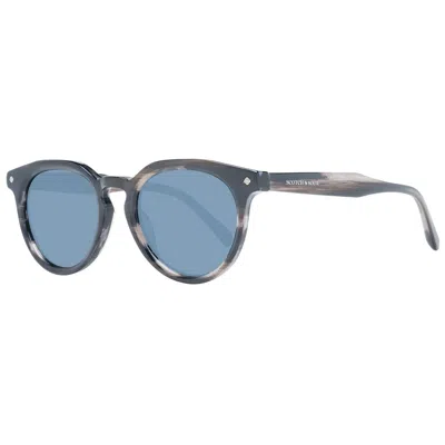Scotch & Soda Black Men Sunglasses In Black