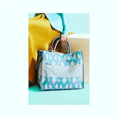Maliparmi Tote Bag In Blue In Blue