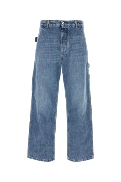 Shop Bottega Veneta Jeans In Blue