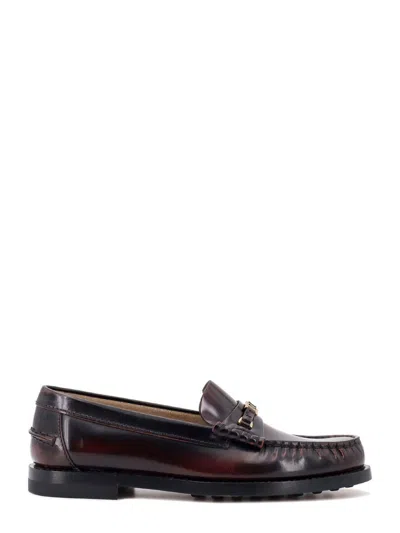 Shop Tod's Loafer In Brown