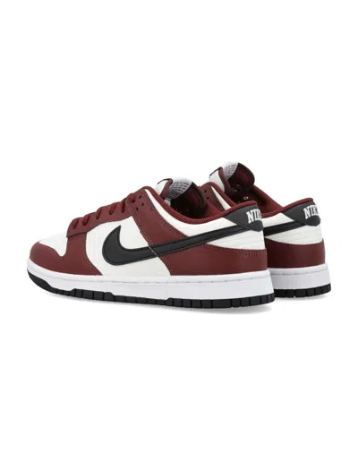 Shop Nike Dunk Low Sneakers In Dk Team Red