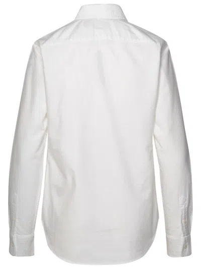 Polo Ralph Lauren Classic Long Sleeves Button Front Shirt Clothing In White