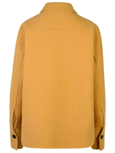 Jil Sander Beige Virgin Wool Jacket In Beige