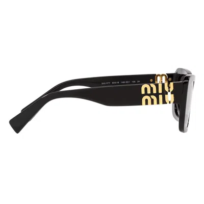 Shop Miu Miu Eyewear Sunglasses In Black