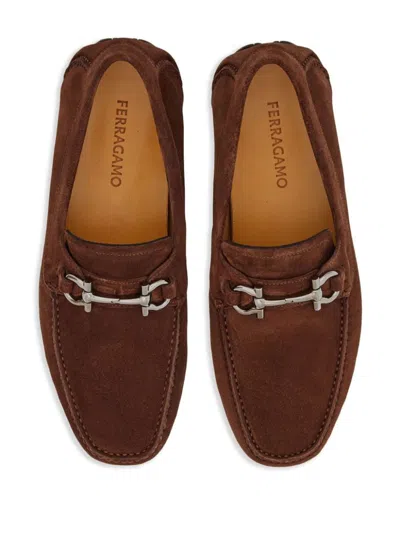 Ferragamo Buckle Strap Heeled Sandals
