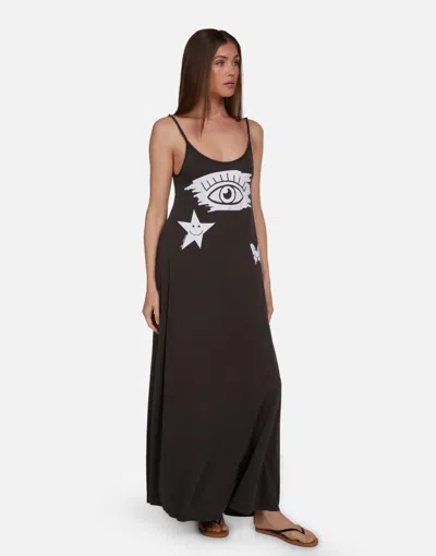 Lauren Moshi Berna Scribble Eye Elements In Vintage Black