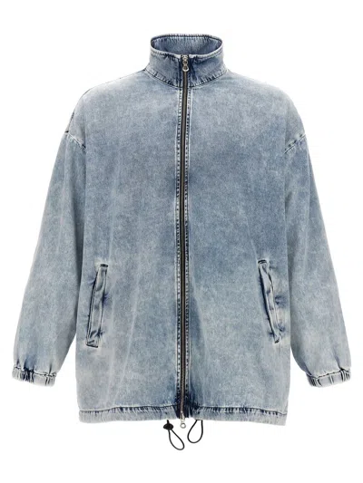 Shop Diesel 'd-krap-s1' Jacket In Blue