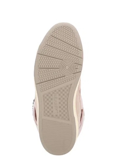 Shop Lanvin Sneaker "curb" In Pink