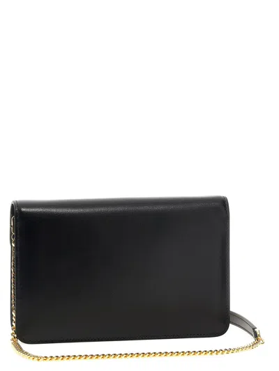 Tom Ford Small Leather Crossbody Bag In Black