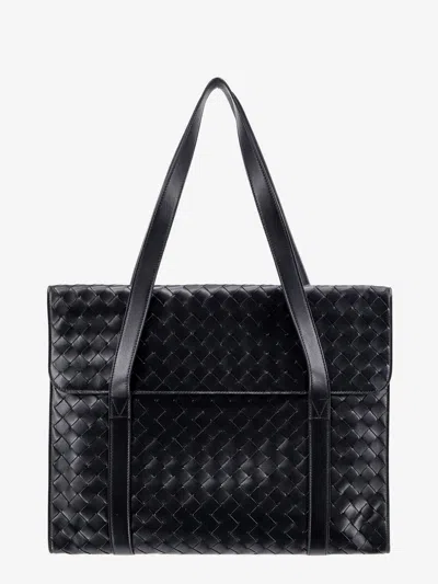 BOTTEGA VENETA BOTTEGA VENETA MAN BOTTEGA VENETA MAN BLACK SHOULDER BAGS 