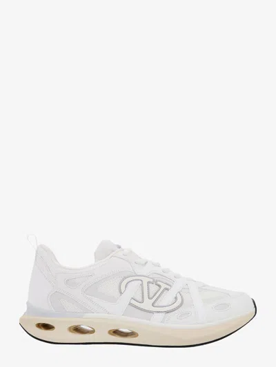 Shop Valentino Garavani Men  Garavani White Sneakers
