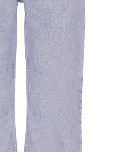 Shop Tory Burch Jeans In Ice Blue