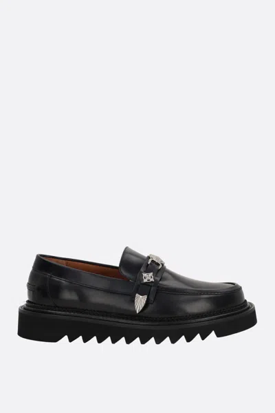 Shop Toga Virilis Flat Shoes In Black