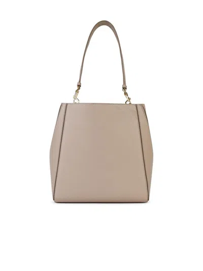 Shop Tory Burch 'mcgraw' Bucket Bag In Nude