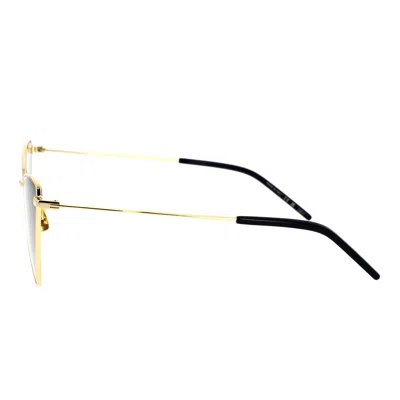 Saint Laurent Eyewear Sunglasses In Gold