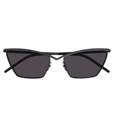 Saint Laurent Sl 637 Sunglasses In Black