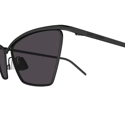 Saint Laurent Sl 637 Sunglasses In Black