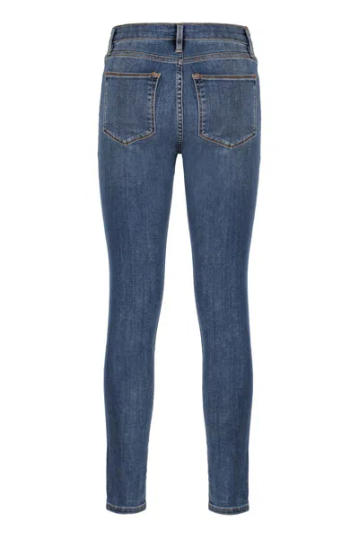 Frame Le Skinny De Jeanne Lapis Jean In Denim