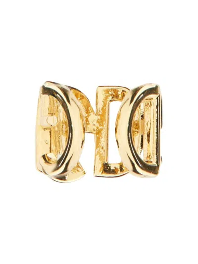 Shop Dolce & Gabbana Ear Cuff Earring In Gold