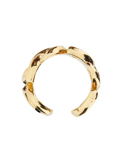 Shop Dolce & Gabbana Ear Cuff Earring In Gold