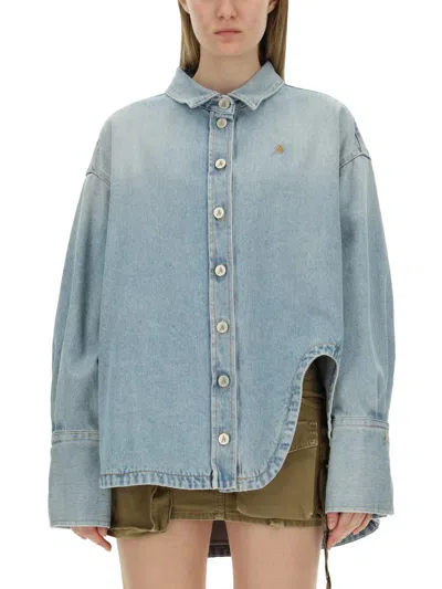 Shop Attico The  Denim Jacket