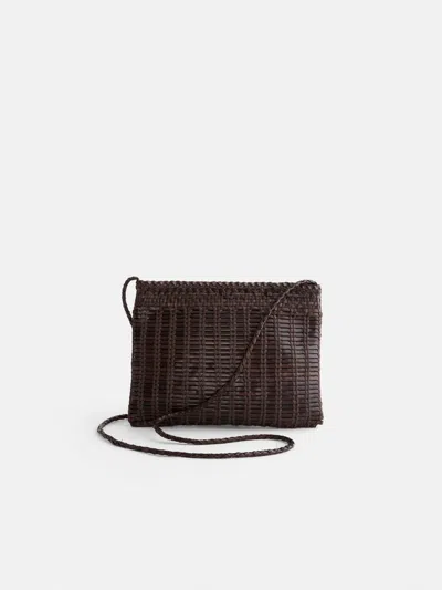 Alex Mill Dragon Diffusion Pouchette Bali Large Bag In Dark Brown