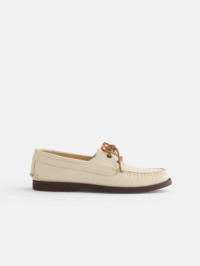 Alex Mill Sesa Tampa Boat Shoe Sister In Butter