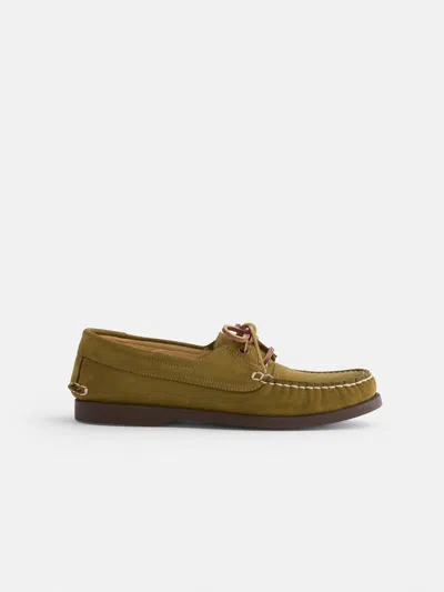 Alex Mill Sesa Tampa Boat Shoe Sister In Olive